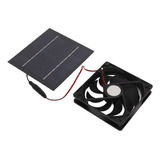 Mini Ventilador De Escape De Panel Con Energía Solar De 10w