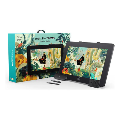 Xppen Artist Pro 24 Gen 2, 165 Hz Tableta Gráfica Pantalla Color Negro | Envío gratis
