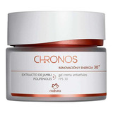 Crema/gel Antiseñales 30+ Natura Chronos Renovación Energía