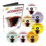 Coleção Curso De Acordeon Para Iniciantes 7 Dvds-original