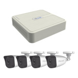 Kit Ip 4 Megapixel Nvr De 4 Canales Con 4 Puertos Poe 4