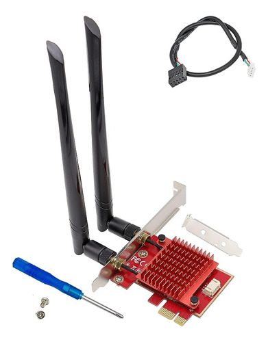 Tarjeta Wifi Wi Fi 6e Ax210 Pcie Extiende A 6 Ghz 6 Ghz Ghz