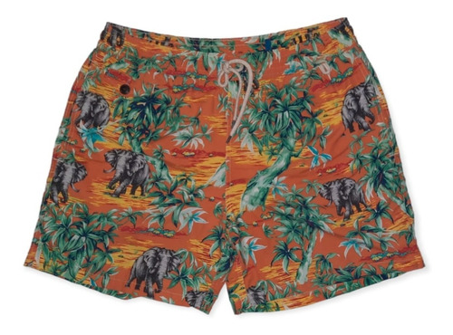 Short Bañador Polo Ralph Lauren Talla L Estampado Tropical 