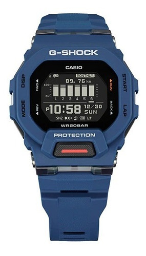 Reloj Casio G Shock Gbd-200-2d G-squad Azul Casiocentro