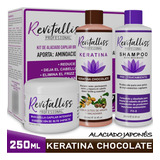  Keratina Alaciante Permanente Chocolate Kit