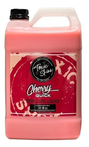 Quick Detail Cherry Quick Spray Wax Toxic Shine  Galon