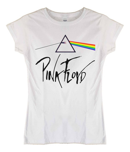 Polera Mujer Pink Floyd Prisma Rock Abominatron