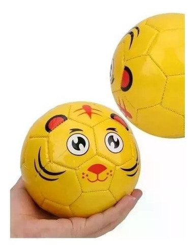 Pelota De Fútbolito Diseño Infantil Amarillo Hamelin