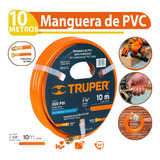 Manguera Compresor Pvc 1/4' X 10 Mt Baja Presió Truper 19014