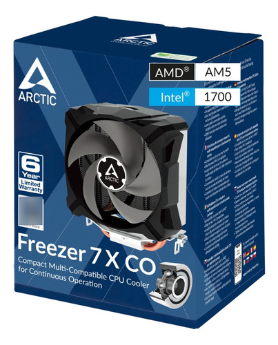 Cpu Cooler Arctic Freezer 7 X Co Pwm Socket Intel Amd Silent
