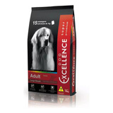 Alimento Dog Excellence Super Premium Para Cão Adulto De Raça Grande Sabor Mix Em Sacola De 15kg