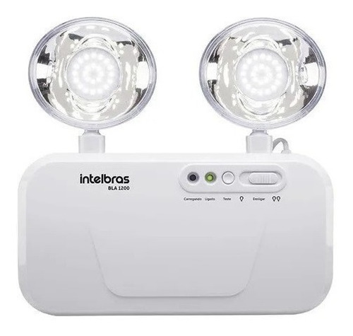 Luminária De Emergência Intelbras Bla 2200 Led100v/240v 