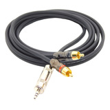 Cable Miniplug A 2 Rca  2 Mts  Profesional 100 % Hamc 