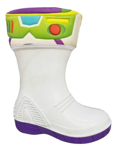 Bota Lluvia Niño Toy Story Buzz Lightyear Bubble Gummer Andy