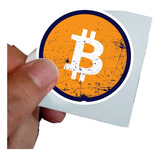 Stickers Calcomanias Pegatinas Crypto Bitcoin Blockchai X 50