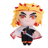 Peluche Kimetsu No Yaiba Kyojuro Rengoku Demon Slayer 21cm