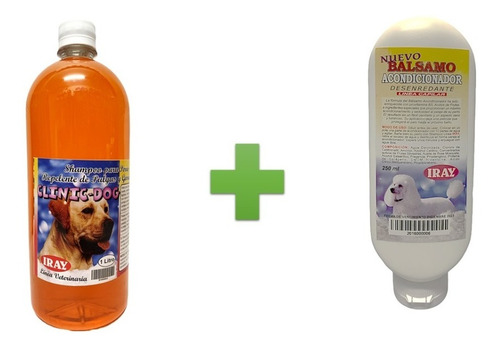  Shampoo+ Acondicionador Para Perro/mascota/gatos Iray