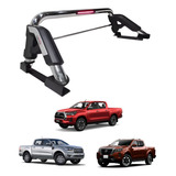 Roll Bar Hilux Np300 Hilux Ranger 2016 A 2024 C/ Luz Inox