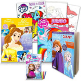 Disney Mlp Libro De Colorear Super Set Para Las Niñas  -3 Gi