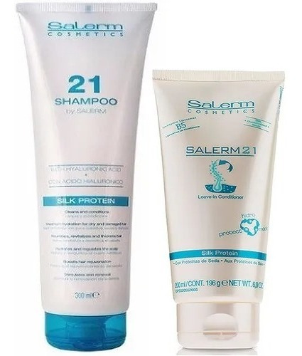 Salerm 21 Kit Reparador Shampoo 300ml + Acondicionador 200ml