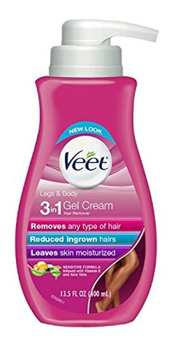 Crema Para Depilación  Veet Seda Y Tecnología Fresca, Gel P