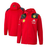 Sudadera Roja Con Capucha Ferrari Formula 1 Racing 2023