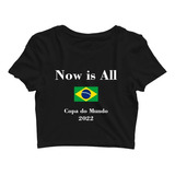 Cropped Now Is All Brasil 2022 Copa Futebol