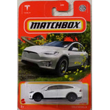  Matchbox Mattel Tesla Model X Blanco  Car Toy