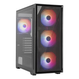 Gabinete Chasis Gamer Aerocool Geoflow Argb X4 Ventiladores