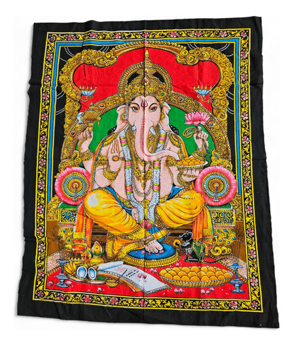 Tapiz  Arbol De La Vida  Ganesh ,shiva , Lakshmi Mundo Hindu