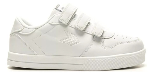 Zapatilla Colegial Blanca Negro Princeton Niños Atomik