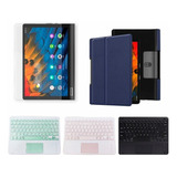 Vidrio Teclado Estuche Para Lenovo Yoga Smart Tab Yt-x 705f