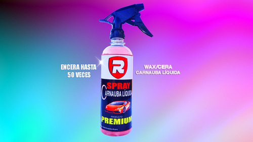 Paquete Premium 5 Ceras Carnauba Spray