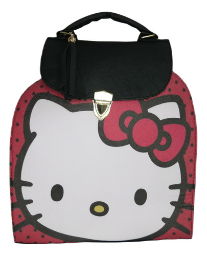 Bolsa Mochila Diseño Hello Kitty