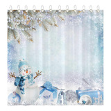 Funnytree Winter Wonderland Snowman Snowflake Juego De Corti