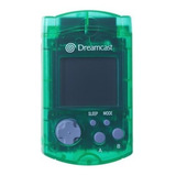 Sega Dreamcast Verde Visual Memoria De La Unidad Vmu.