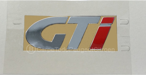 Monograma Emblema Logo De Puerta Original De Peugeot 207 Gti