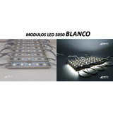 Modulo De 5 Led 5050 Color Blanco (100 Piezas)