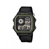Reloj Casio Digital Ae-1200whb Garantía Oficial Dos Años Arg