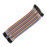 Cables Jumper Puente De Pruebas Macho- Hembra 20cm.