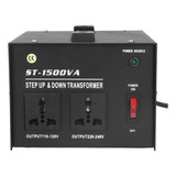 Transformador Convertidor De Voltaje 1500w 110-220v
