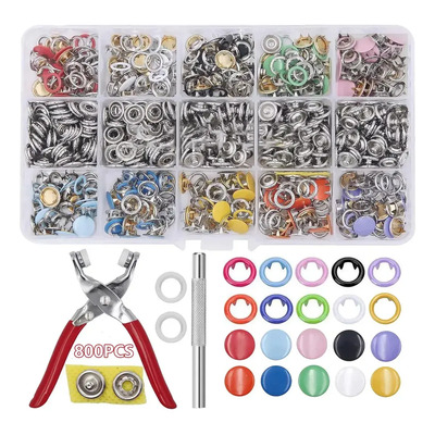 Kit De Costura Kam Snap Button T5, 11 Colores | Meses sin interés
