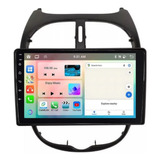 Radio 9 Pulgadas Android Auto Carplay Peugeot 206 2000-2010