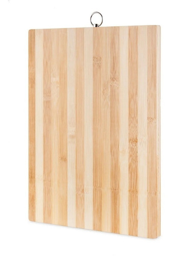 Tabla Para Picar De Bambu Bamboo 29 X 19 Cm Con Gancho Madera