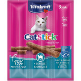 Snack Para Gatos Vitakraft Cat Stick Classic Salmón 18gr