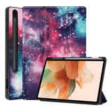 Funda Para Samsung Tab S7 Fe T736 12.4 S7 Lite Espacio Exter