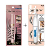 Kit L'oréal Paris Lash Paradise + Bambi Eye A Prueba De Agua