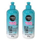 Gelatina Capilar Salon Line 300g Liq Todecacho Estiliza- 2un