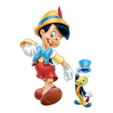 Pinocho -  2 Figuras Para Decoración En Coroplast 80 Cm 