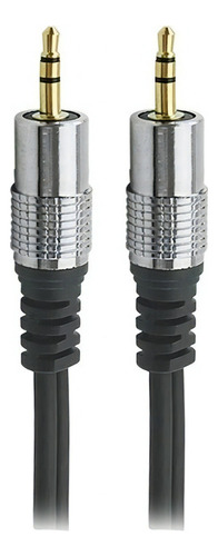 Cabo Áudio P2 X P2 3m Profissional Plug Metal Fitz 3 Metros